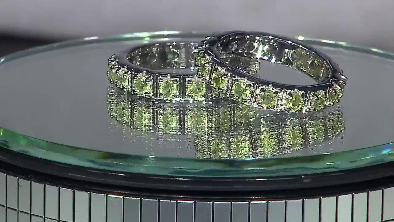 Video Anello in argento con Peridoto