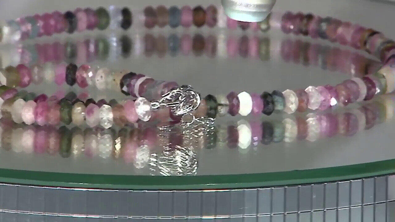 Video Collana in argento con Tormalina Nigeriana