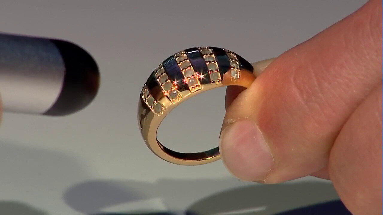 Video Anillo en plata con Alejandrita