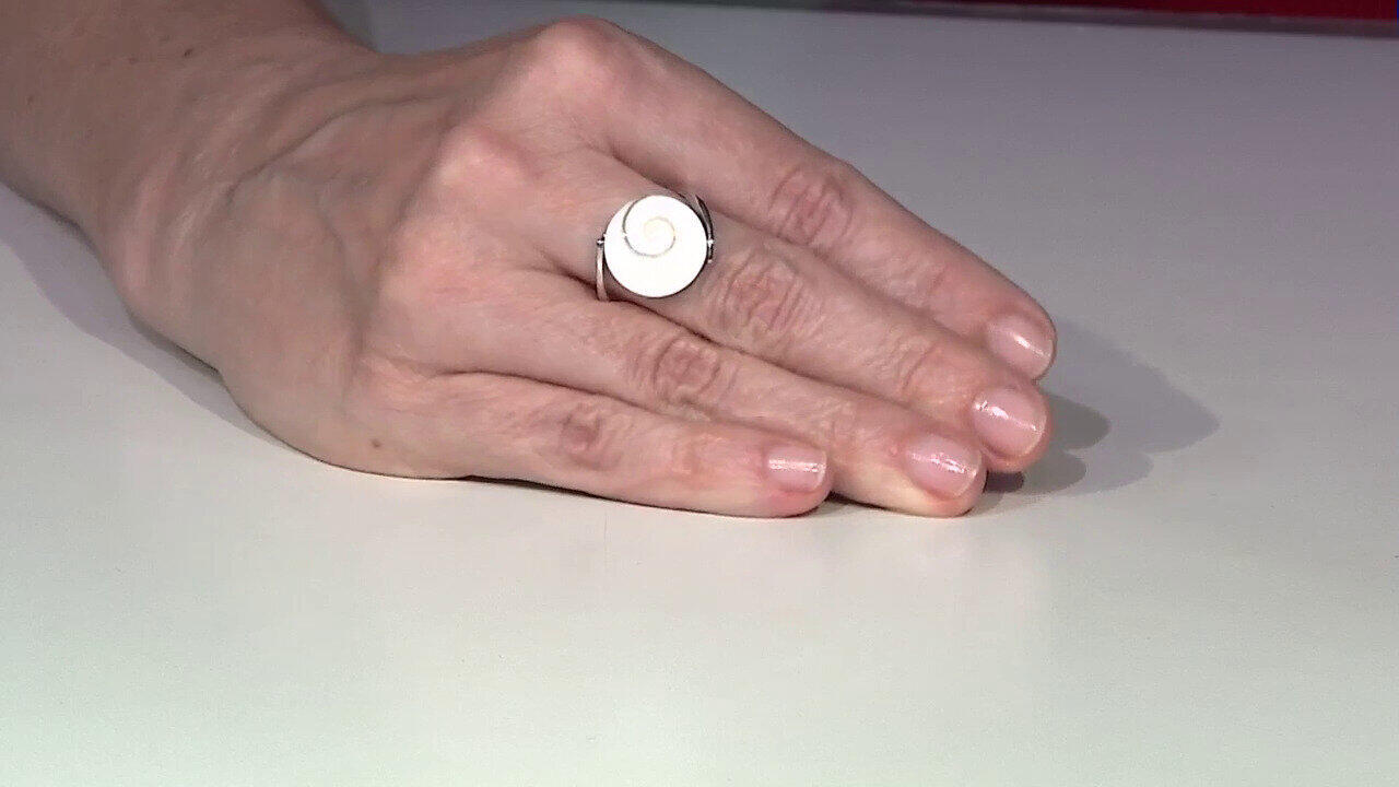 Video Anello in argento con Occhio di Shiva (Bali Barong)