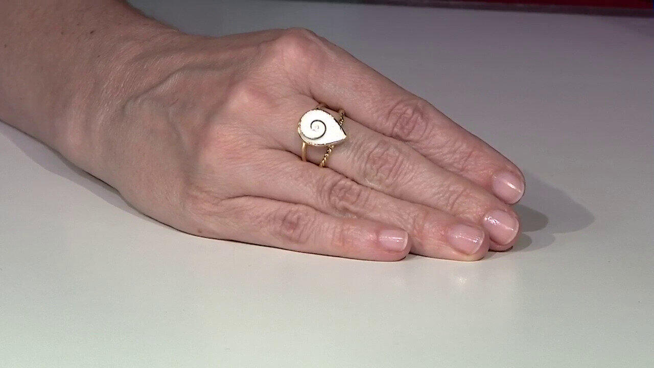 Video Anello in argento con Occhio di Shiva (Bali Barong)