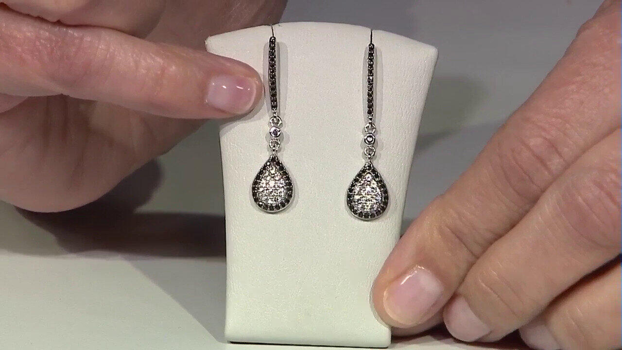 Video Orecchini in argento con Zircone