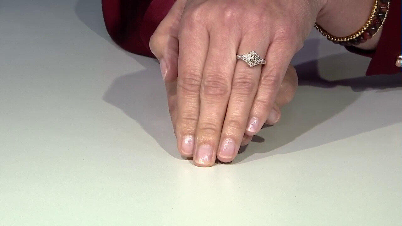 Video Zircon Silver Ring