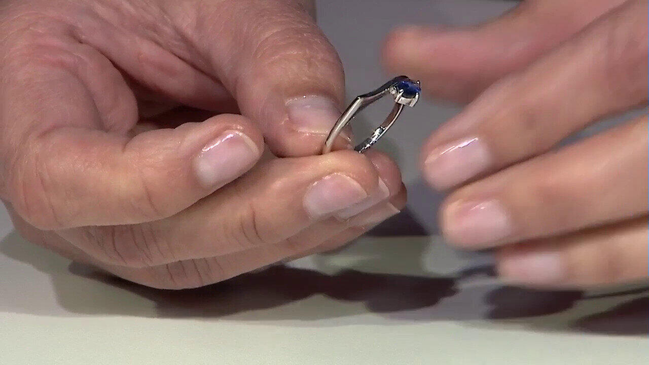 Video Bague en argent et Kyanite du Népal