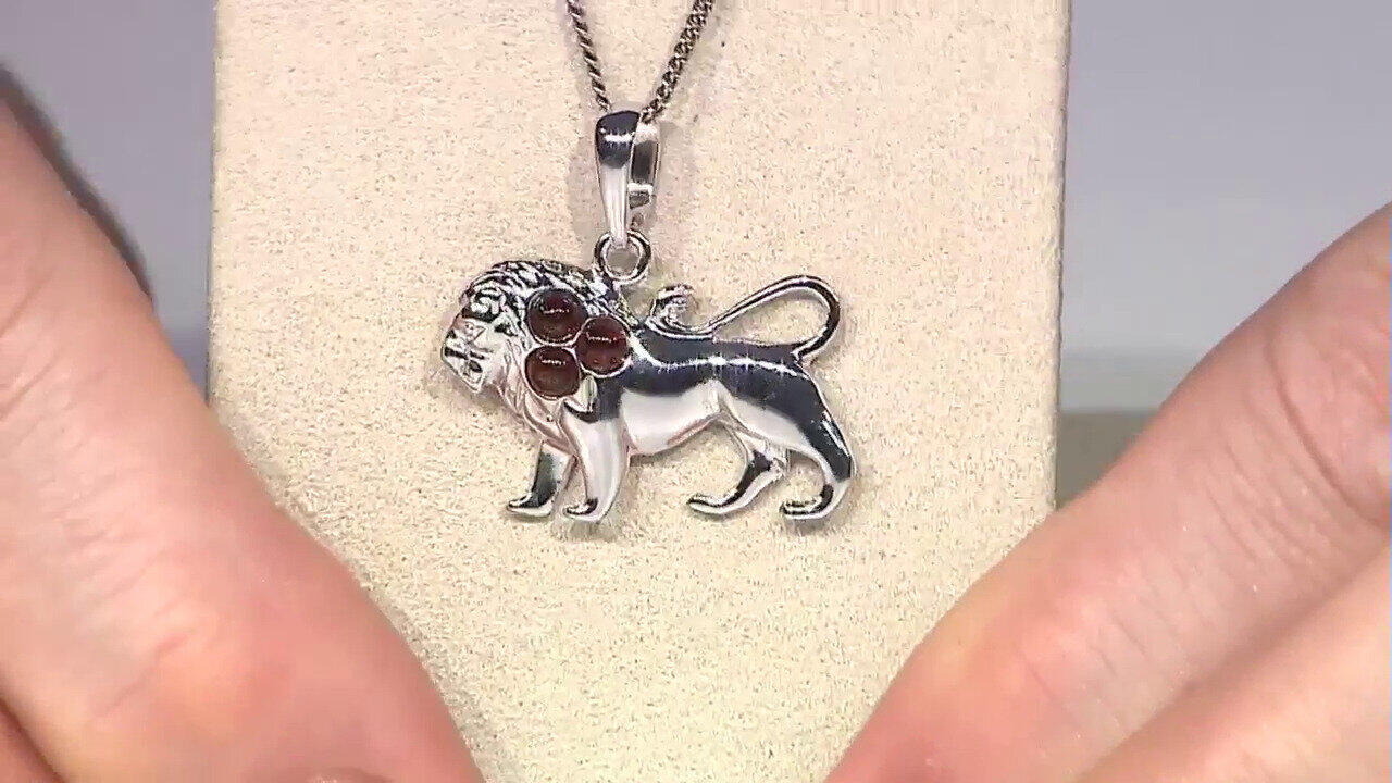 Video Baltic Amber Silver Pendant (dagen)