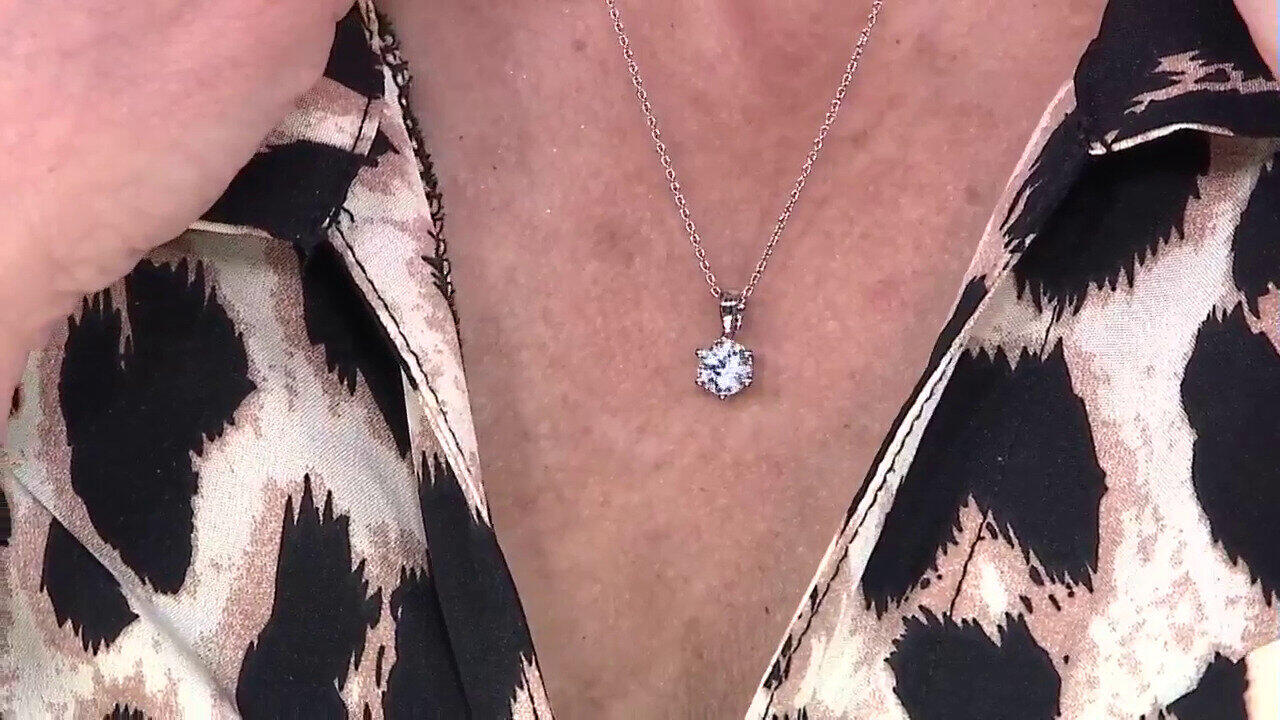 Video Collier en argent et Zircon