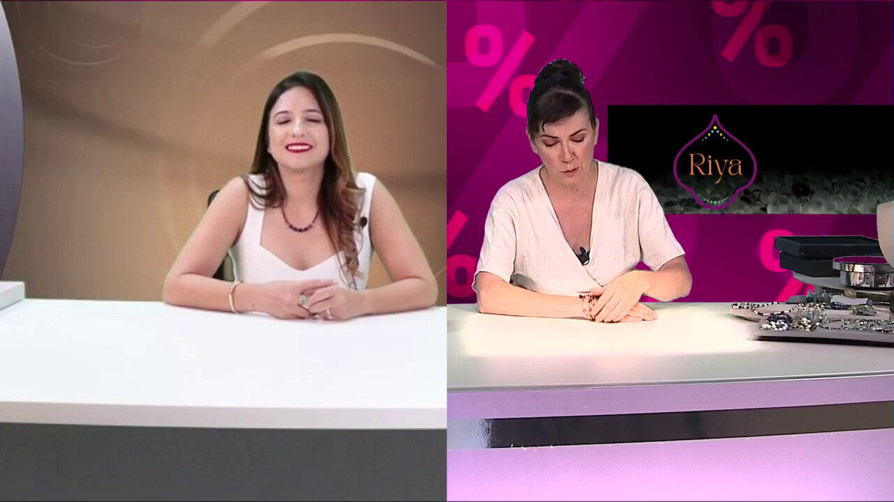 Video Bracciale in argento con Agata Lace Rossa (Riya)