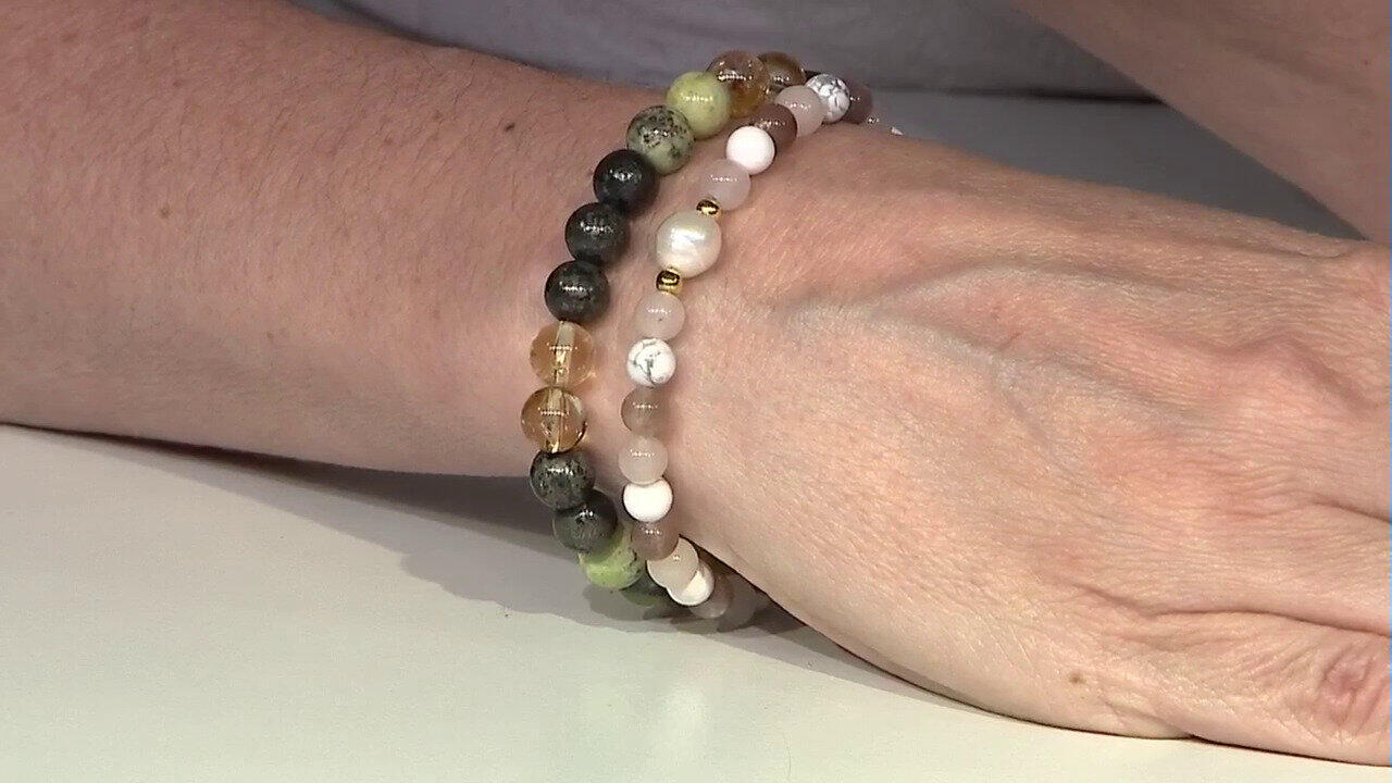 Video Bracciale con Perla d'Acqua Dolce Bianca (Riya)