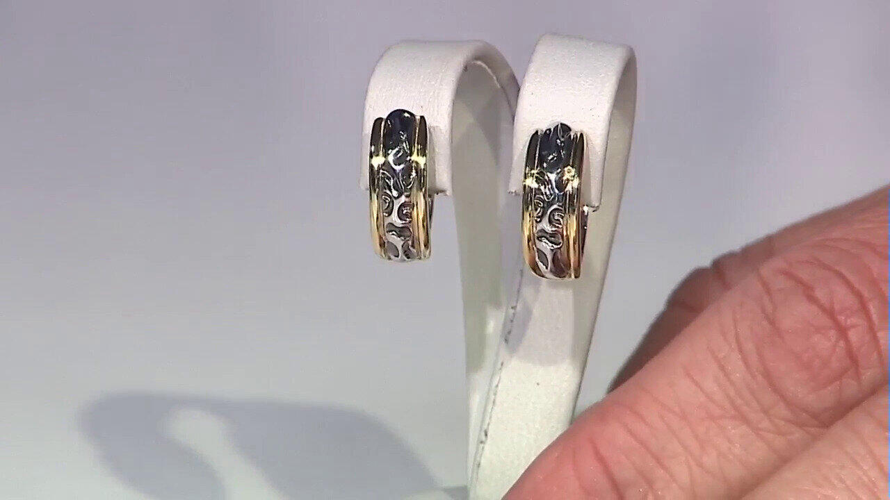 Video Boucles d'oreilles en argent et Zircon (Remy Rotenier)