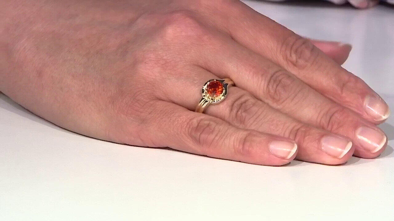 Video Anello in oro con Sfalerite (Remy Rotenier)
