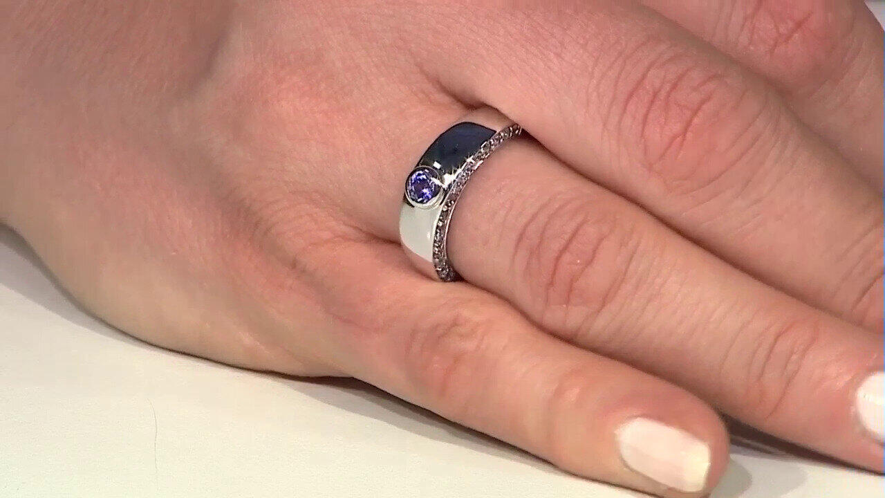 Video Anello in oro con Tanzanite (KM by Juwelo)