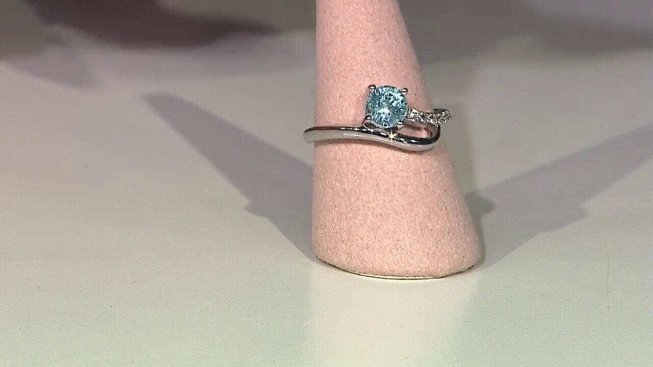 Video Anello in argento con Zircone Ratanakiri