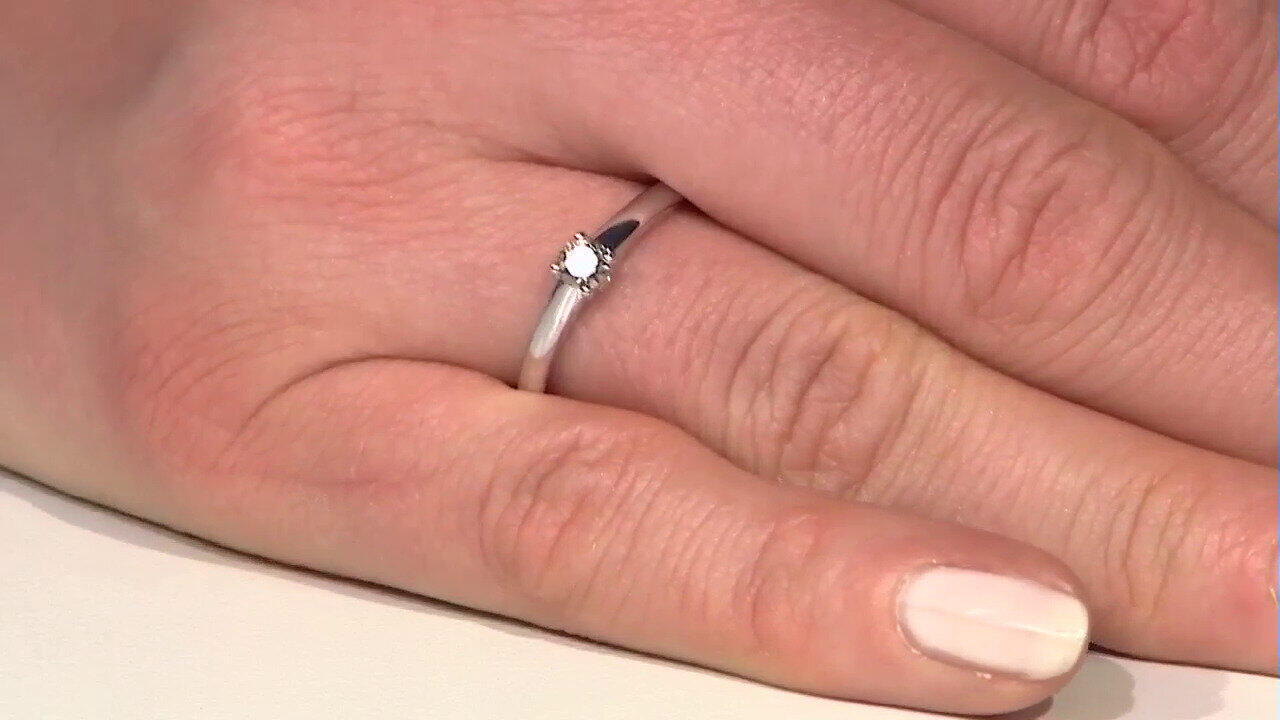 Video Gouden ring met een I1 Bruine Diamant (SUHANA)