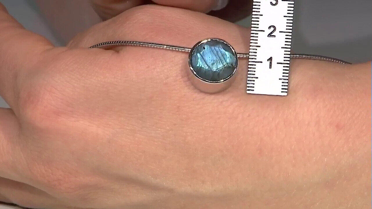 Video Colgante en plata con Labradorita (MONOSONO COLLECTION)