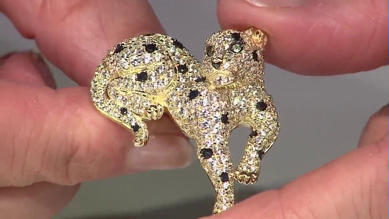 Video Broche en plata con Peridoto (Adela Silber)