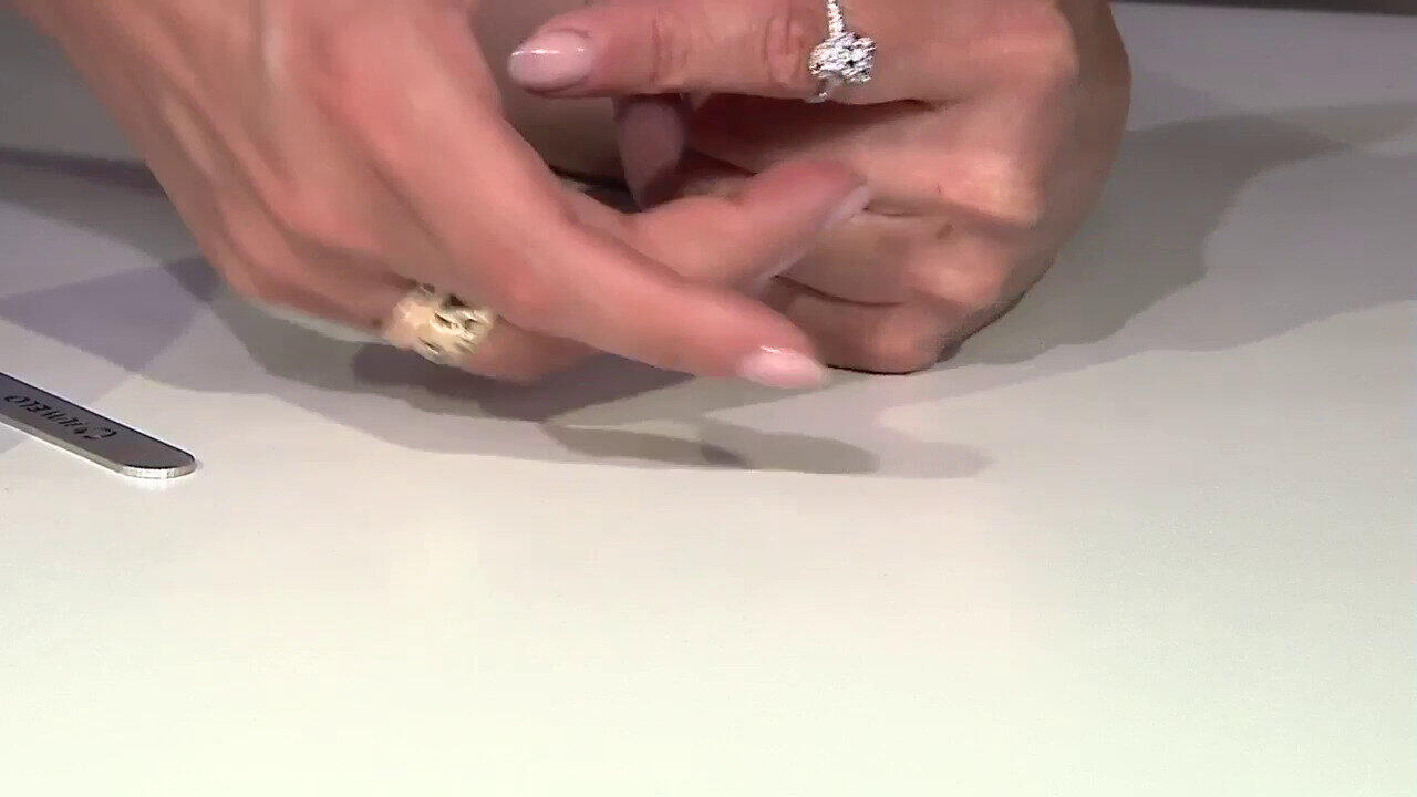 Video Anello in argento con Peridoto (Adela Silber)