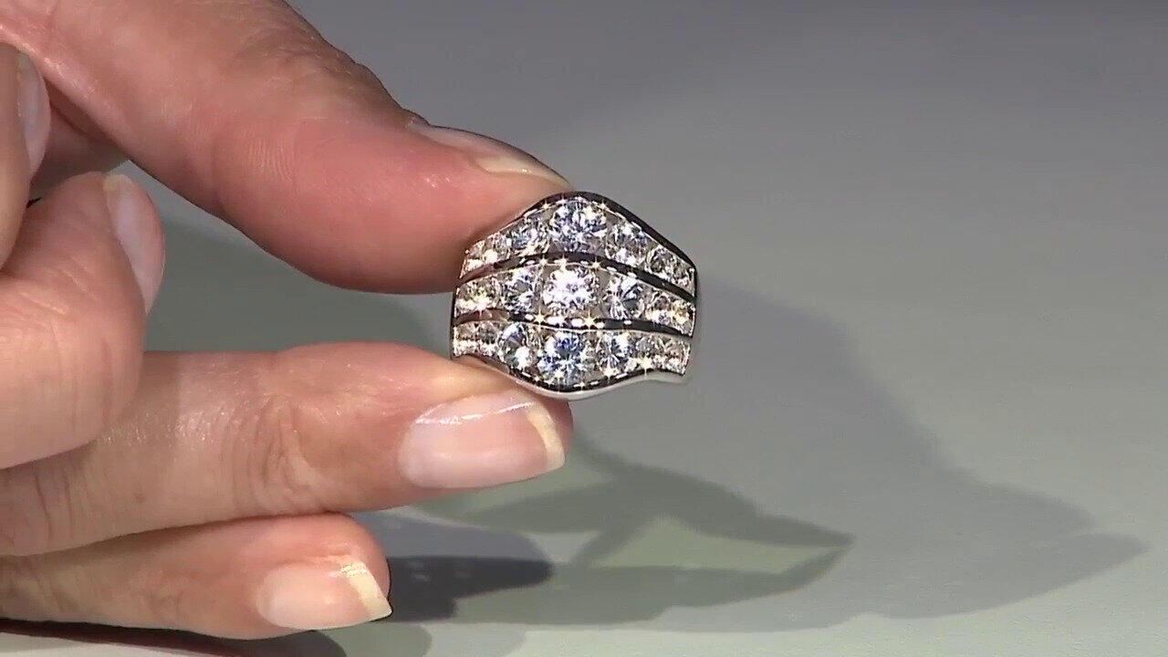 Video Danburite Silver Ring