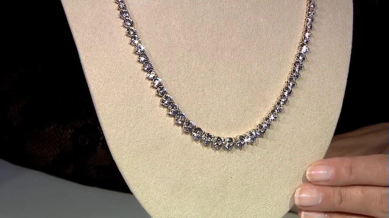 Video Collier en or et Danburite