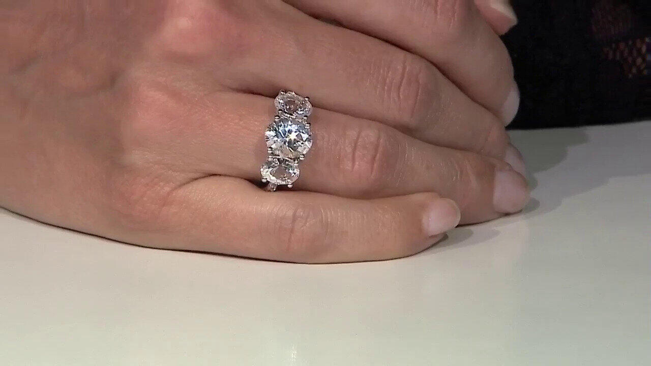 Video Bague en argent et Danburite