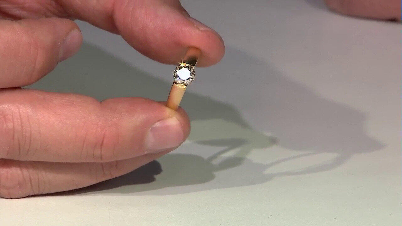 Video Bague en or et Emeraude de Russie (de Melo)