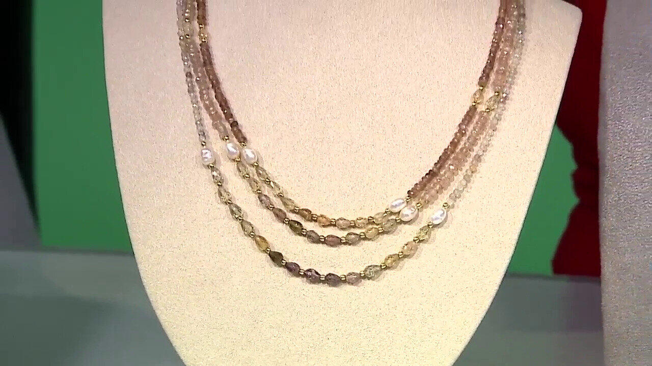 Video Collana in argento con Iolite (Riya)