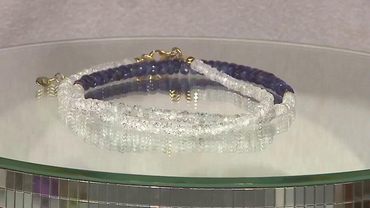 Video White Sapphire Silver Necklace