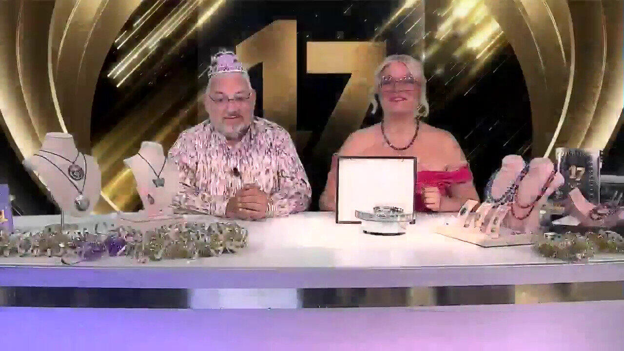 Video Collar en plata con Ammolita