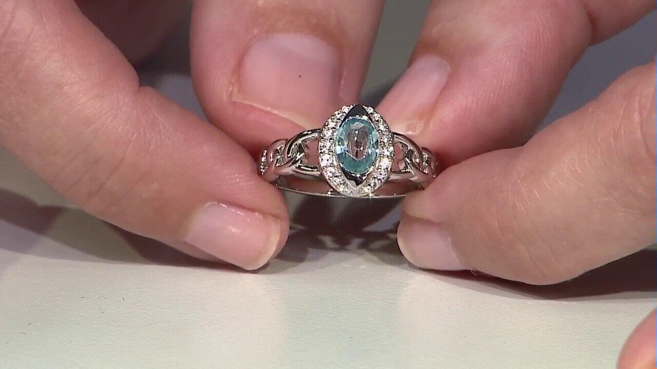 Video Anello in argento con Zircone Ratanakiri