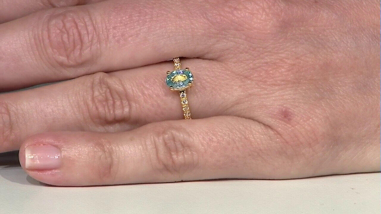 Video Anello in argento con Zircone Ratanakiri