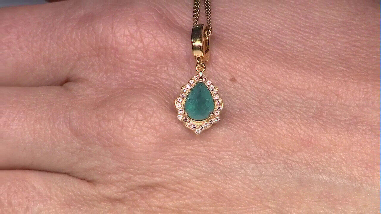 Video Ciondolo in argento con Grandidierite