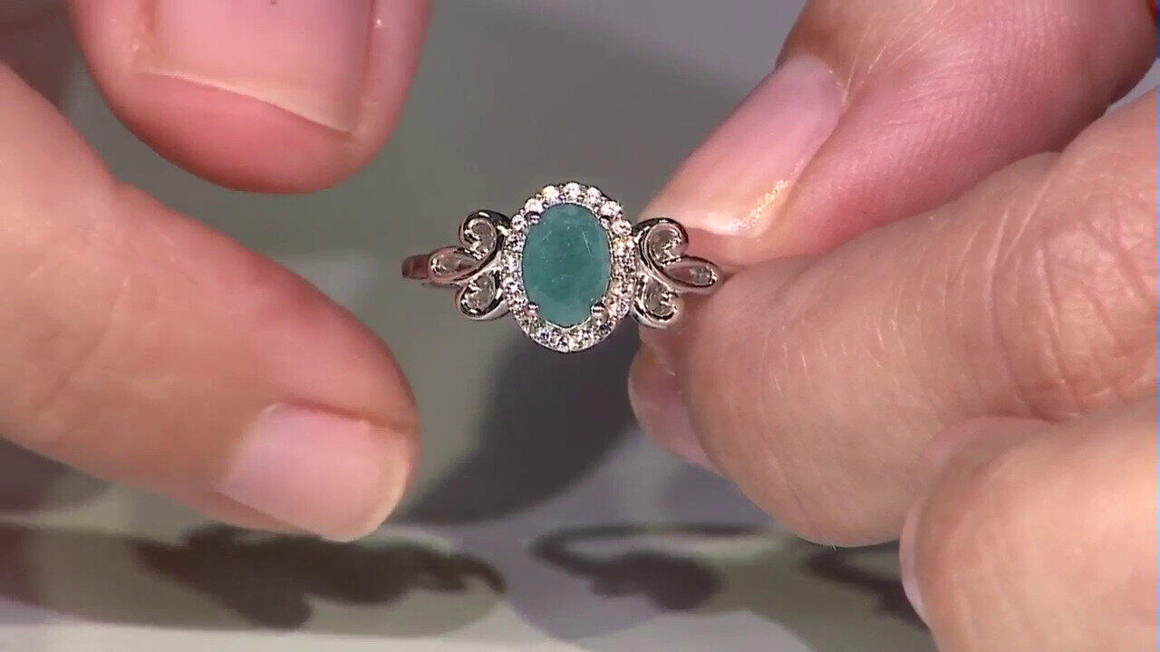 Video Anello in argento con Grandidierite