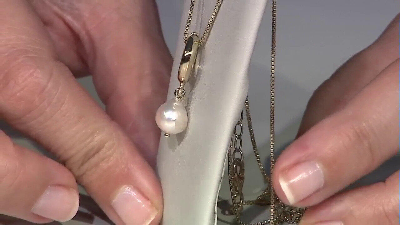 Video Akoya Pearl Silver Pendant (TPC)