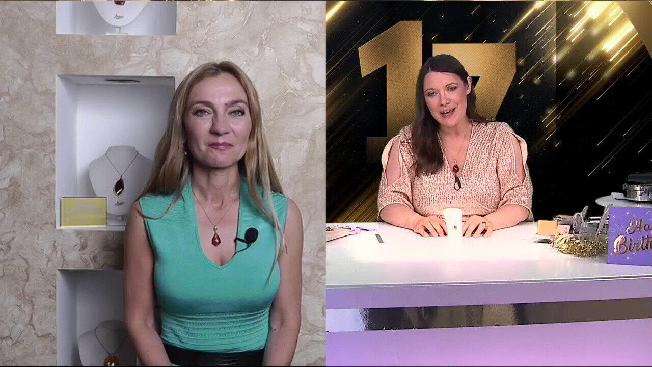 Video Pendentif en argent et Ambre vert de Baltique (dagen)