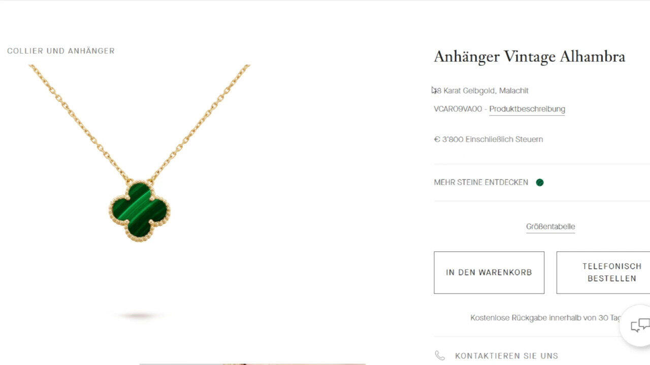 Video Collier en argent et Agate verte
