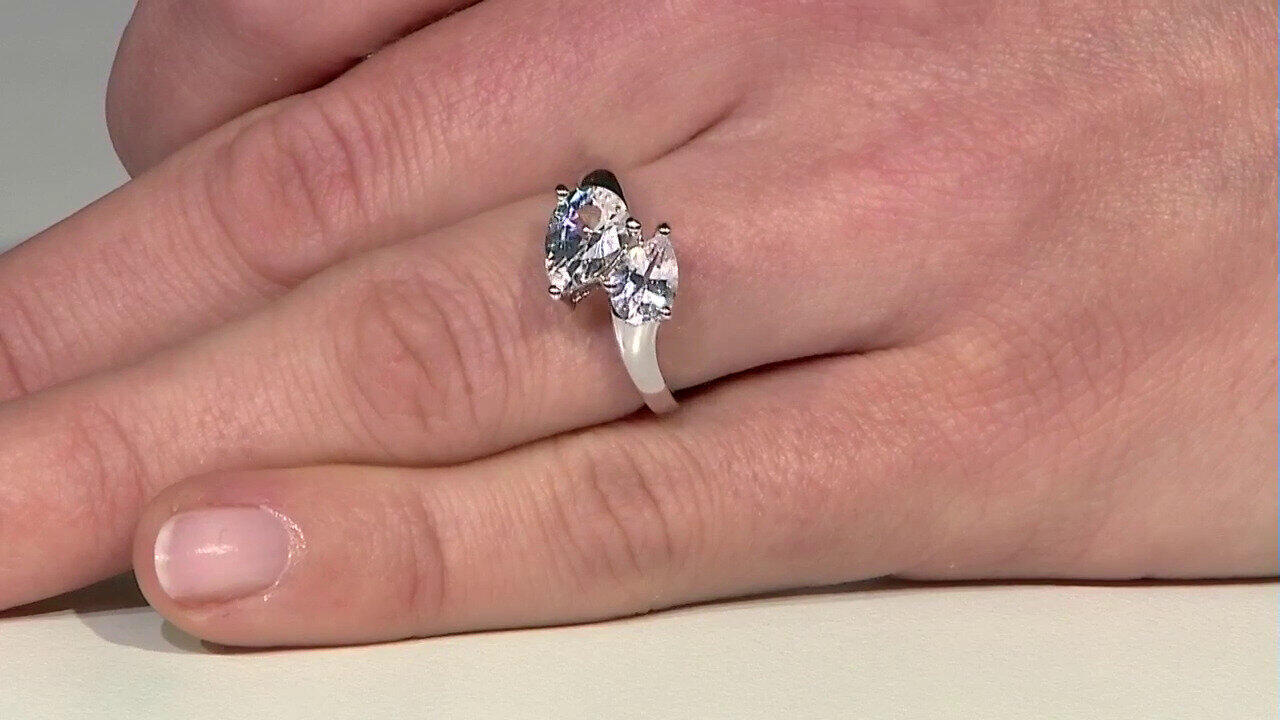 Video Bague en argent et Danburite