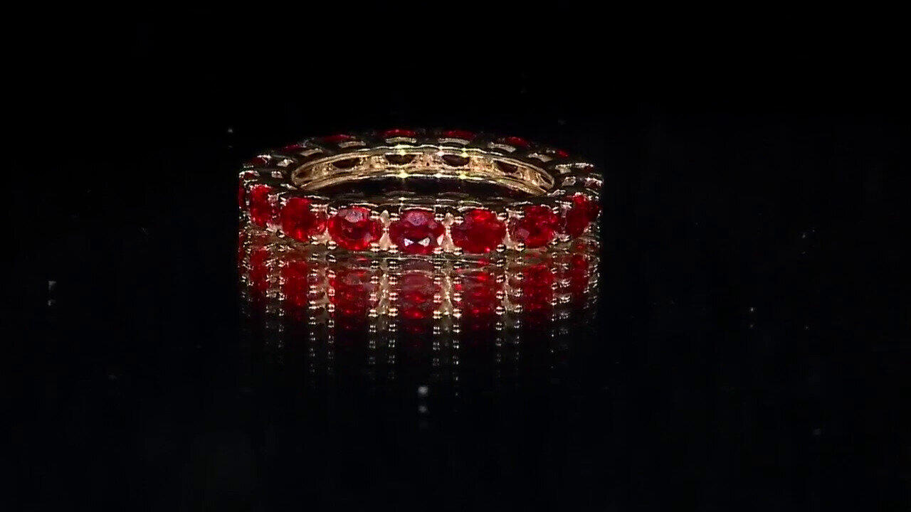 Video Bague en or et Rubis de Tanzanie