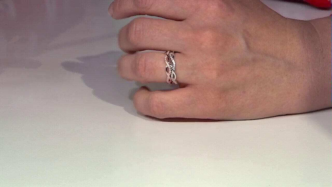 Video Anello in argento con Zircone