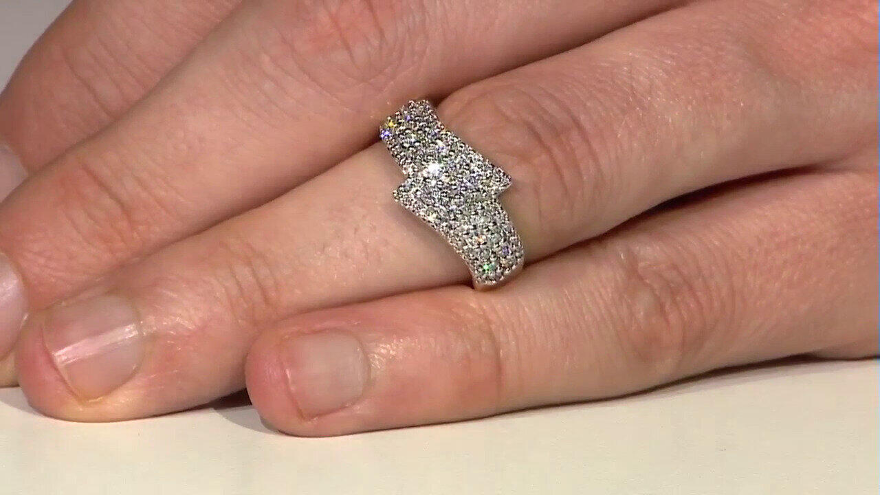Video Anello in oro con Diamante SI1 (G) (Annette)