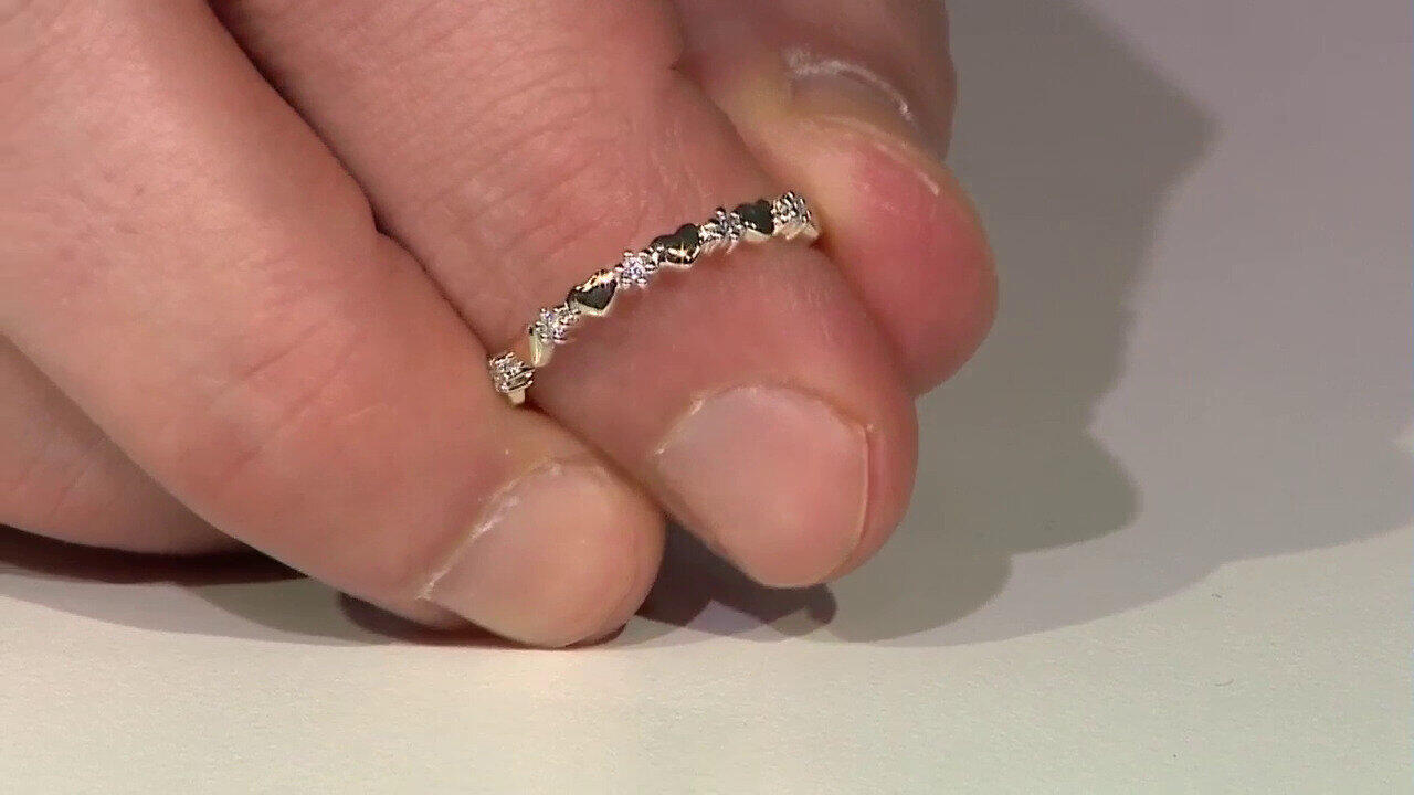 Video Gouden ring met Diamanten SI1 (G) (Annette)