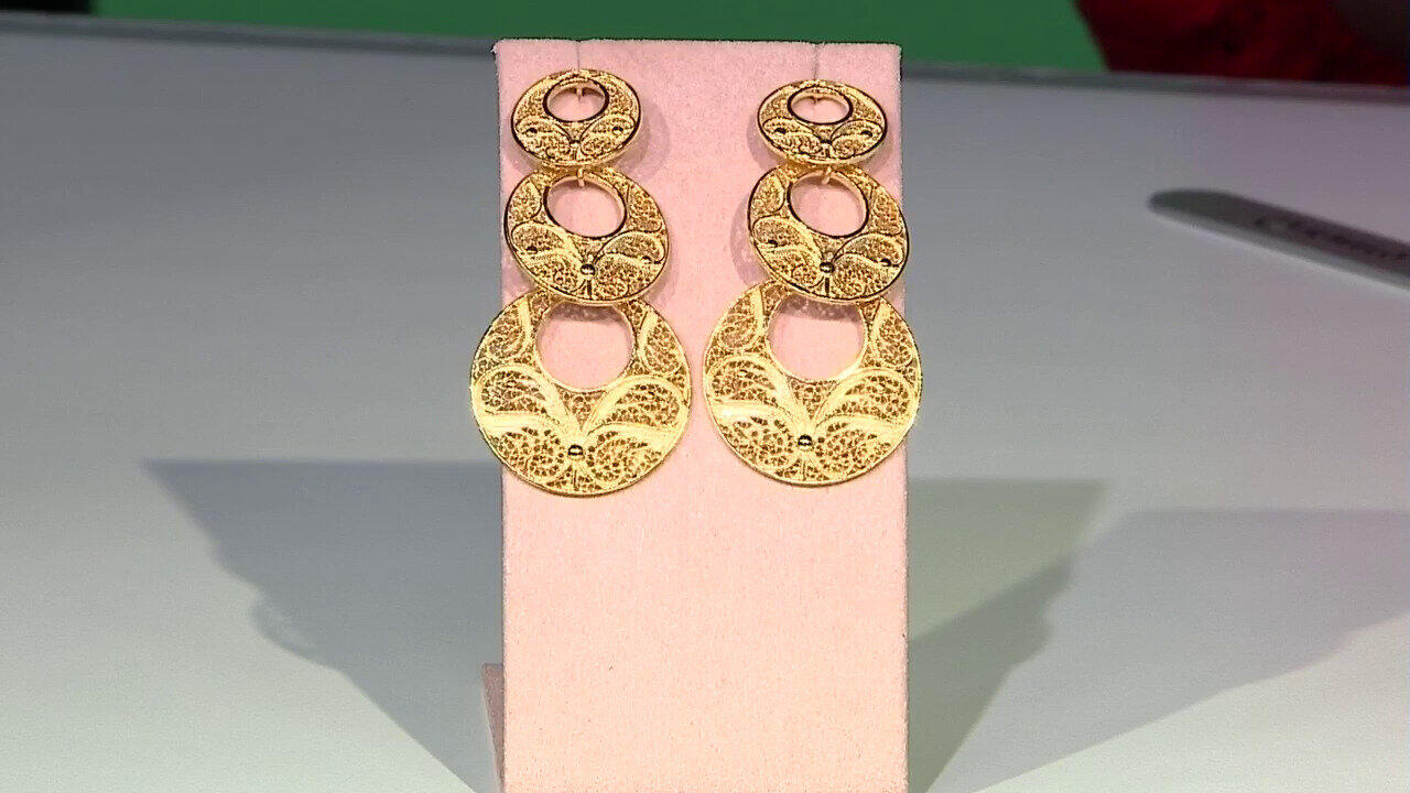 Video Silver Earrings (Joias do Paraíso)