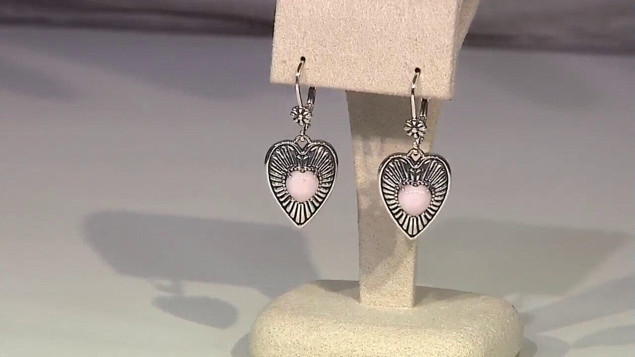 Video Orecchini in argento con Opale Rosa (Desert Chic)