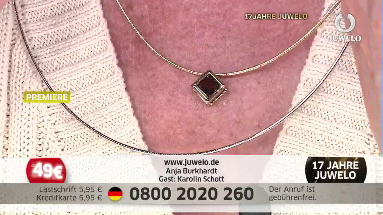 Video Ciondolo in argento con Quarzo Fumè (MONOSONO COLLECTION)