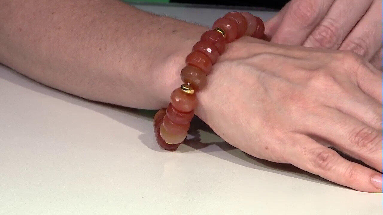 Video Bracciale in argento con Corniola (CUSTODANA)