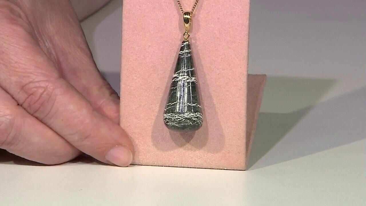Video Ciondolo in argento con Serafinite (CUSTODANA)