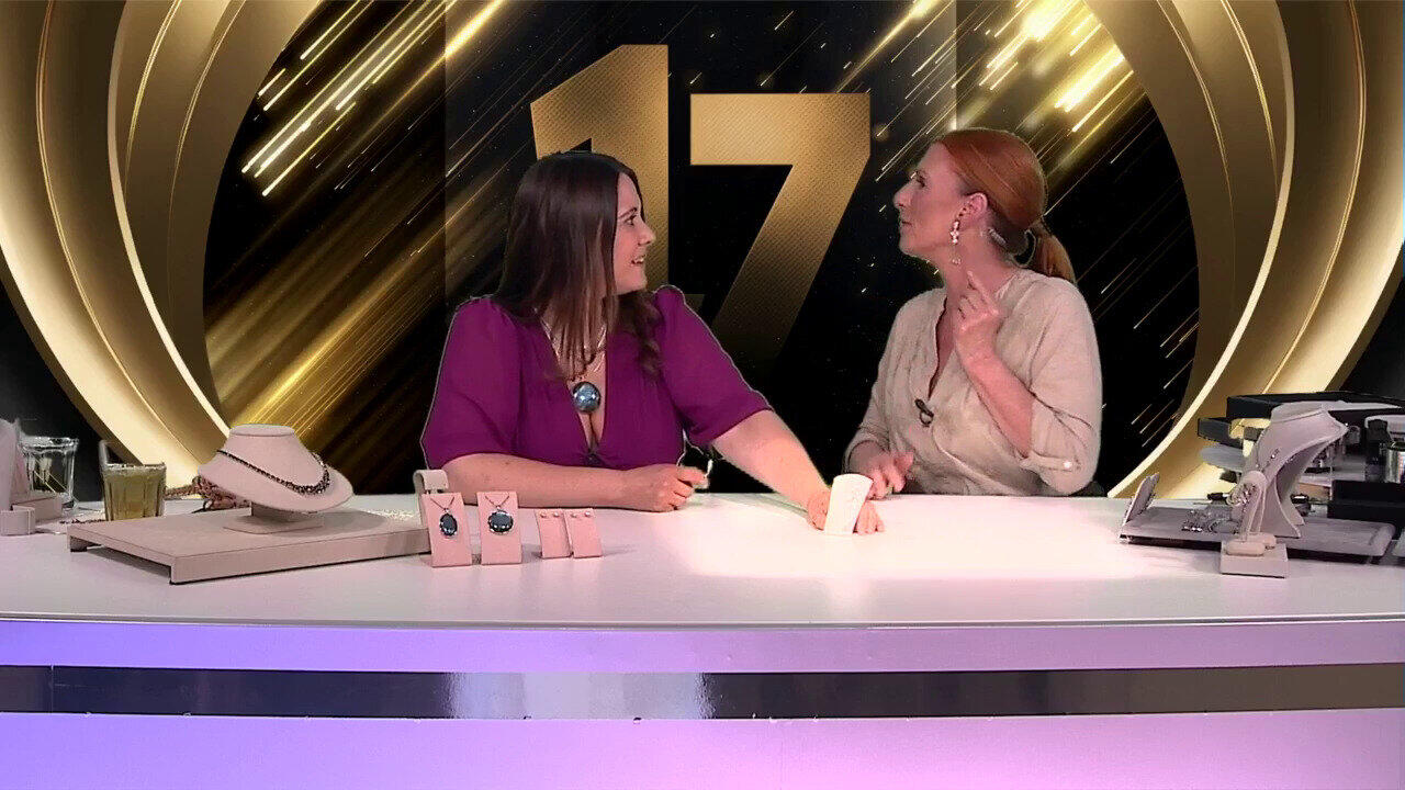 Video Orecchini in argento con Topazio Bianco