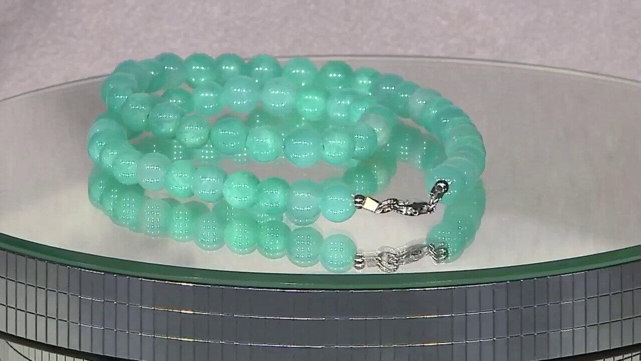 Video Collana in argento con Amazzonite
