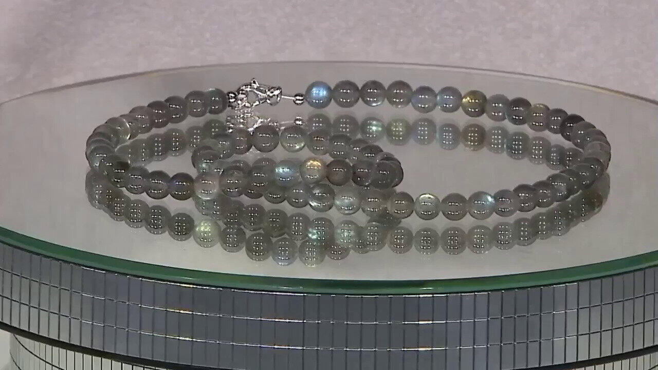 Video Collier en argent et Labradorite