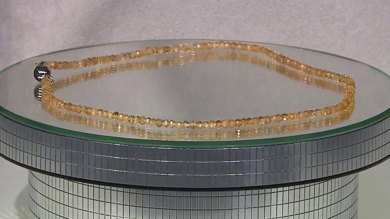 Video Collar en plata con Citrino