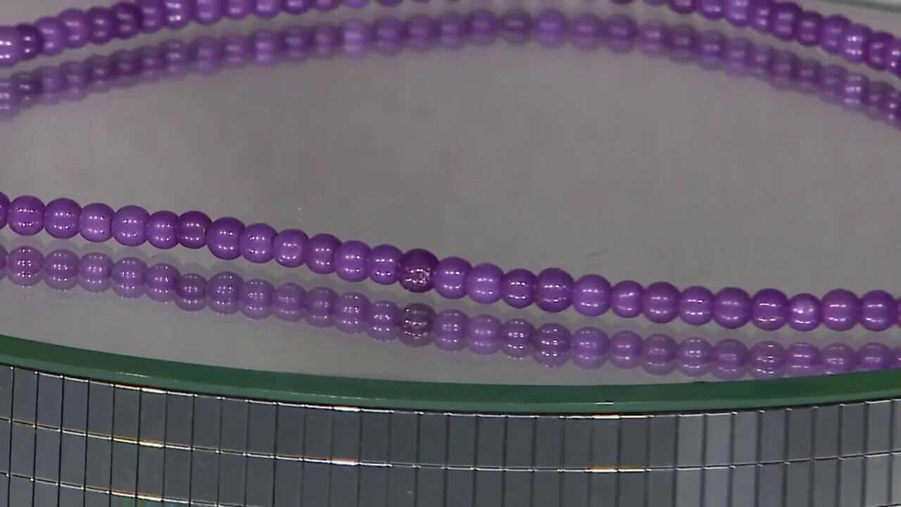 Video Collana in argento con Fosfosiderite