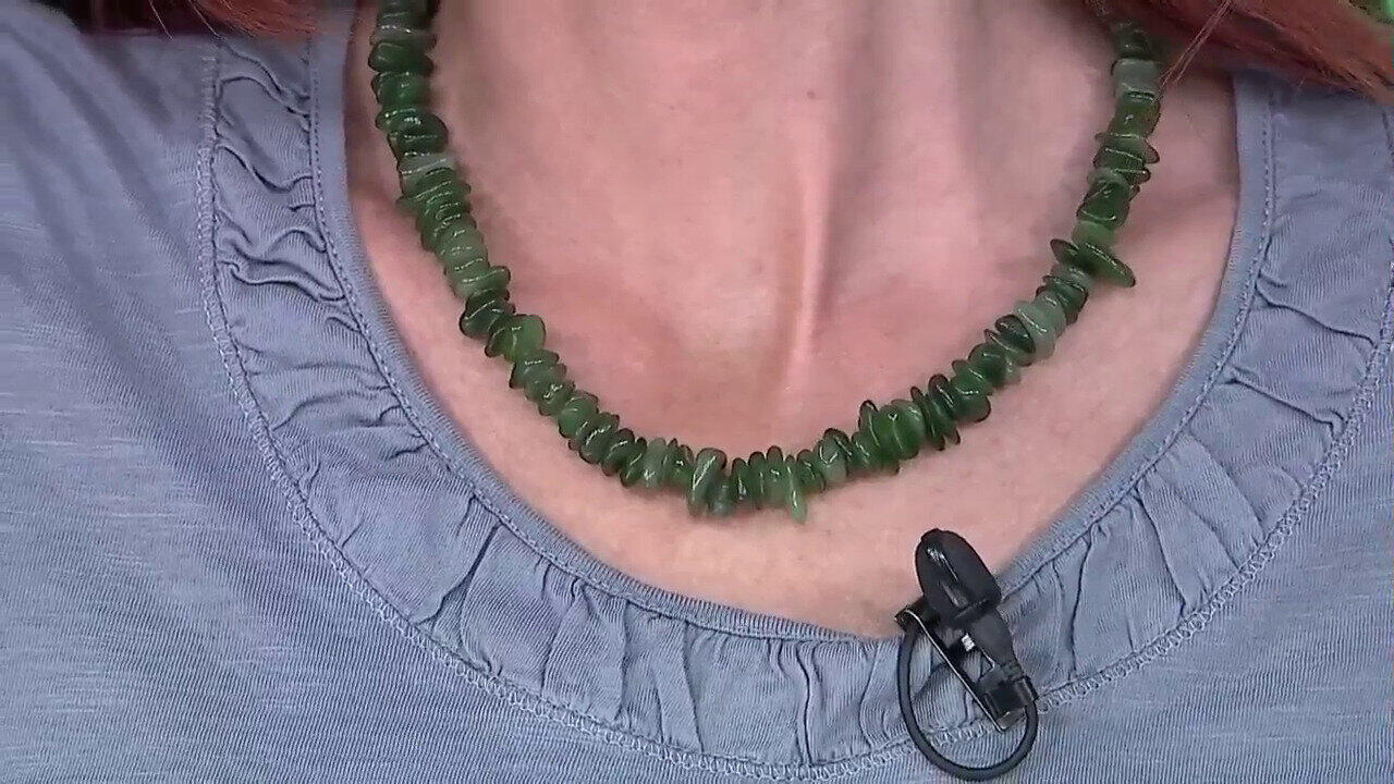 Video Collier en argent et Néphrite